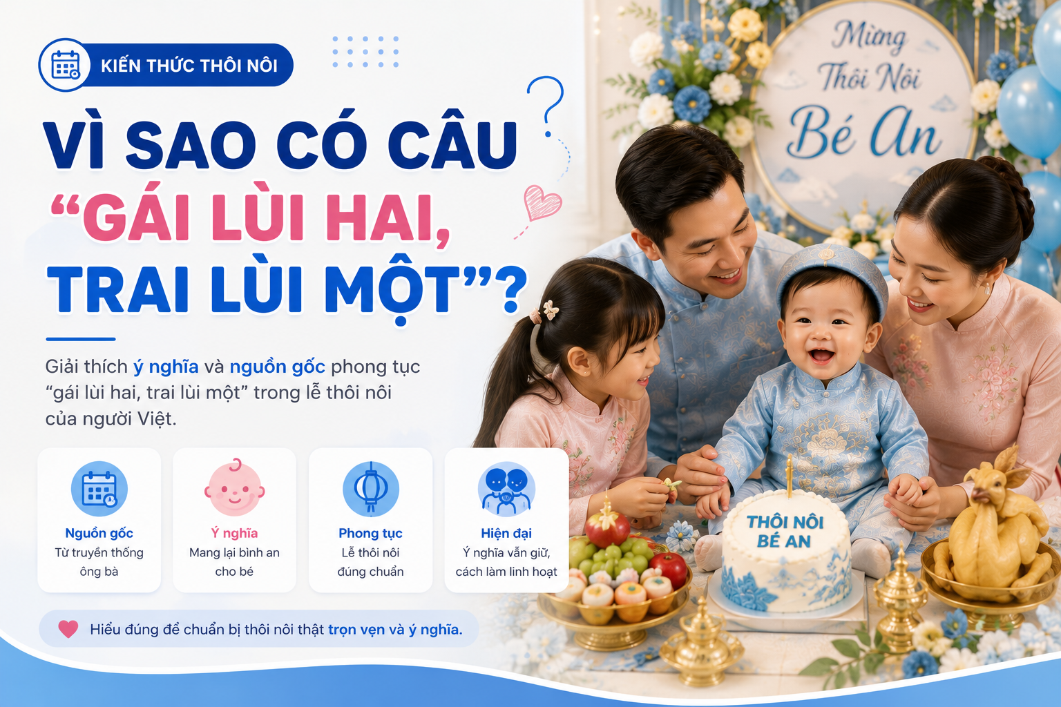 Vì sao có câu “gái lùi hai, trai lùi một”? Giải thích theo phong tục Việt Nam